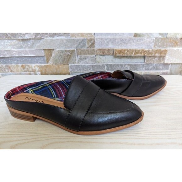 Torrid Slip-On Penny Loafer Faux Leather Academia Womens 9 wide - Picture 2 of 6